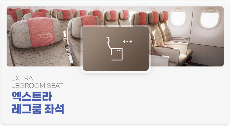 엑스트라 레그룸 좌석