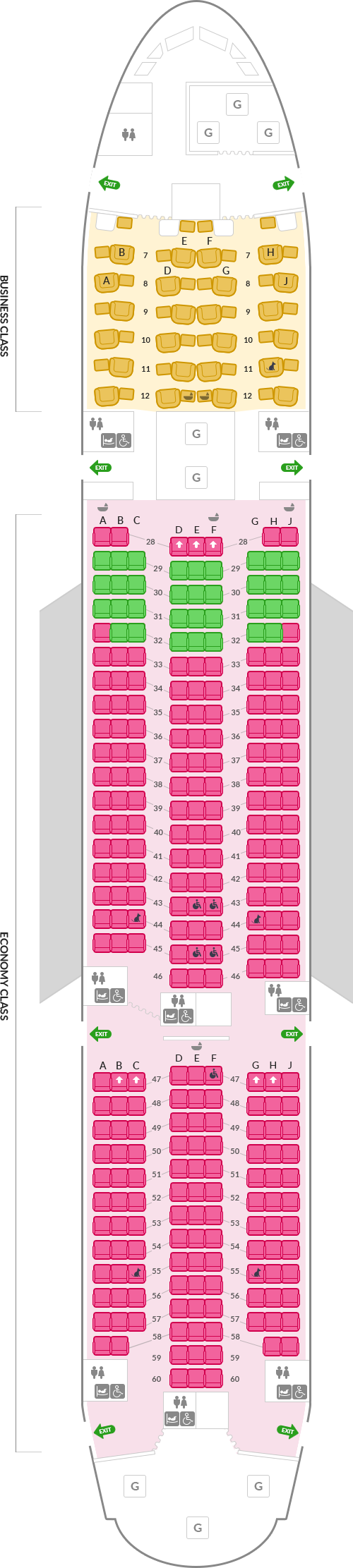 B777-200 302석-Ⅱ형 정보 아래내용 참조