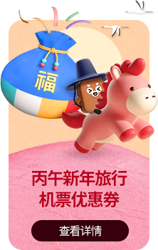 丙午新年旅行机票优惠券