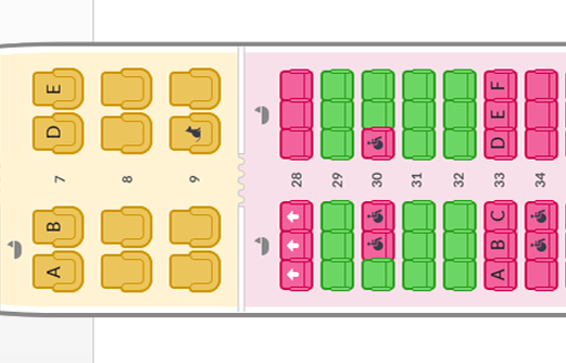 180석 프런트 존