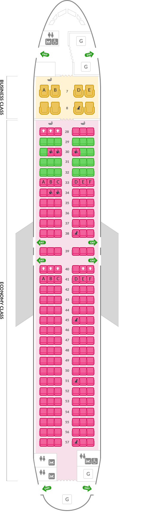 A321-neo 188석 정보 아래내용 참조