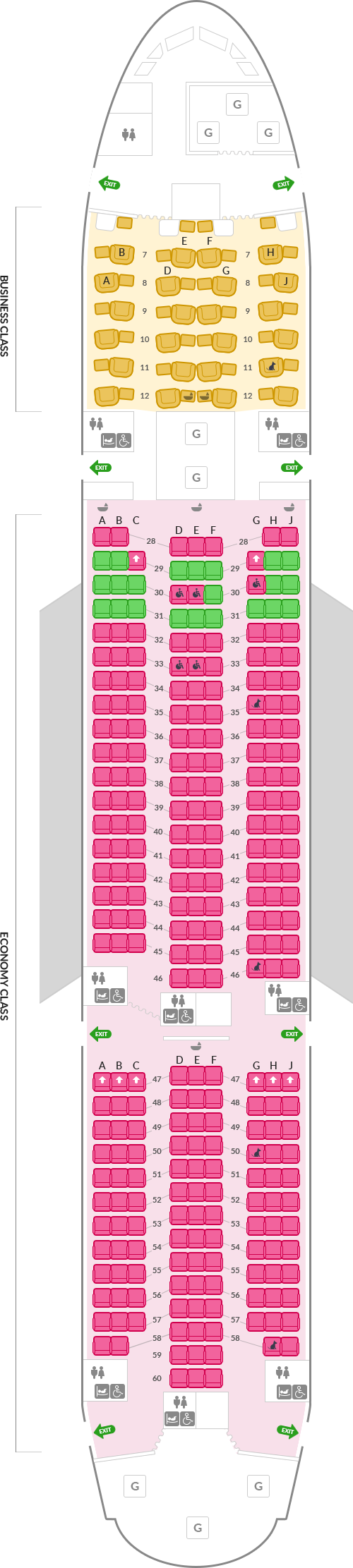 B777-200 302석-Ⅱ형 정보 아래내용 참조