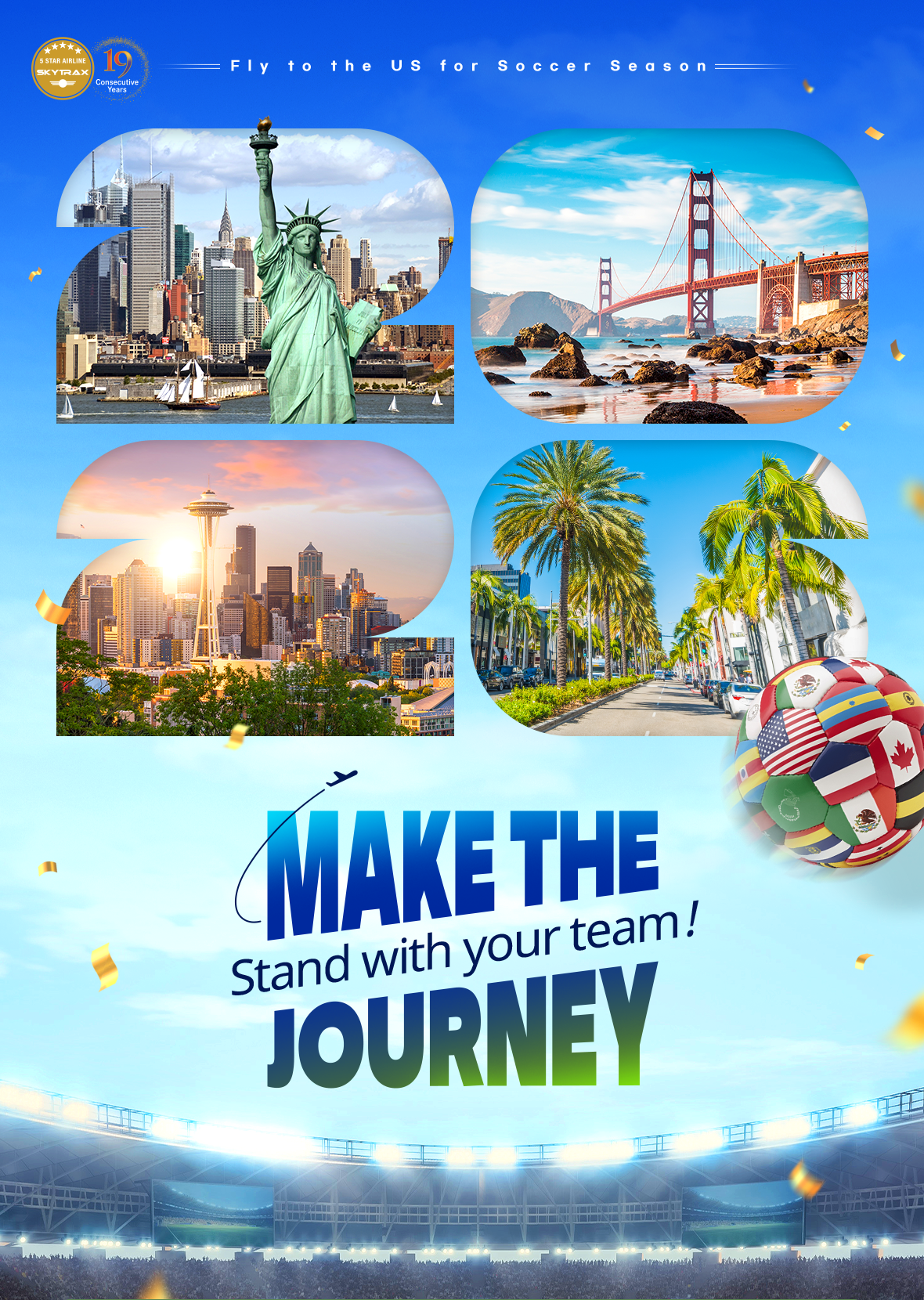 MAKE THE JOURNEY! Stand with your team!