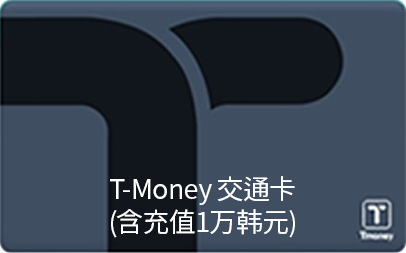 T-Money 交通卡(含充值1万韩元)