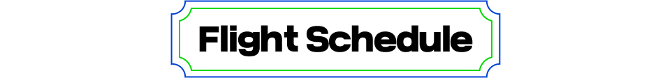 Flight Schedule