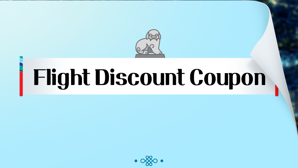 Flight Discount Coupon