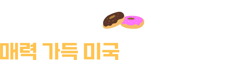 미국의 요모조모 매력 가득 미국의 도시 속으로!