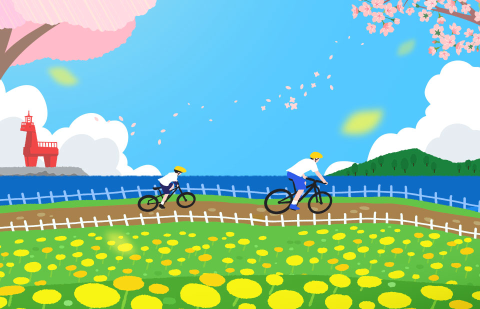 꽃삼월 제주, 꽃길로 향하는 여행